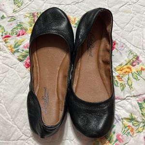 Lucky Brand flats. Emmie style Size 6 excellent condition. Black